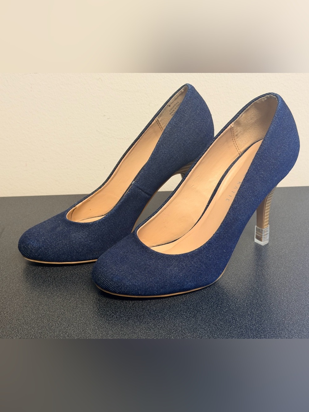 Sz 9 Kelly & Katie Blue Denim Pumps